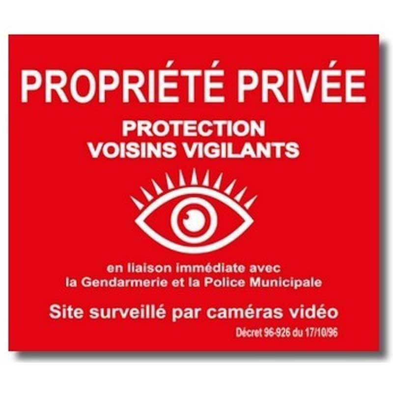 plaque voisins vigilants plaque voisins vigilants