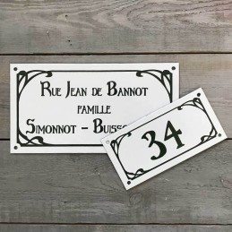 Plaque de maison et numéro de rue, vente au meilleur prix