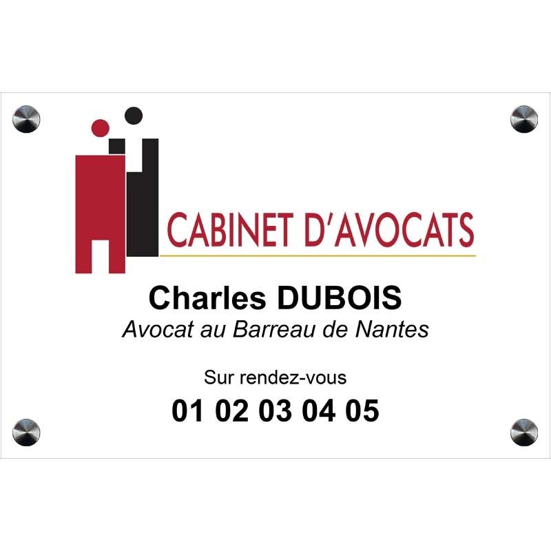 plaque avocat quadri