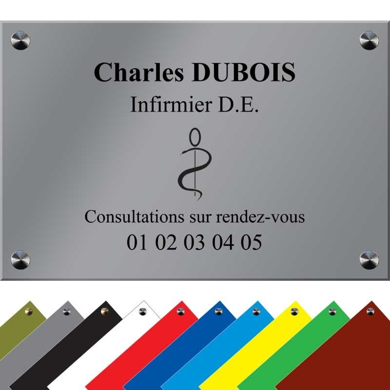 plaque infirmière gravée plaque infirmière gravée