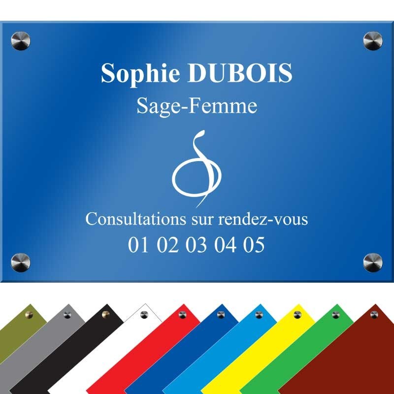 Plaque verre acrylique dépoli blanc – juriprint