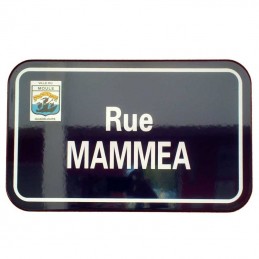 Panneau de rue avec logo