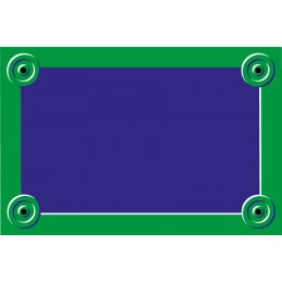 Plaque de rue Paris rectangle