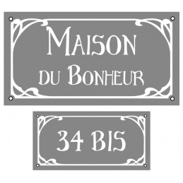 Plaque Adresse Maison - Personnalisation en Ligne