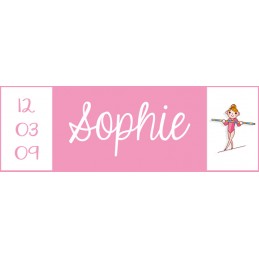 Plaquette porte Fille