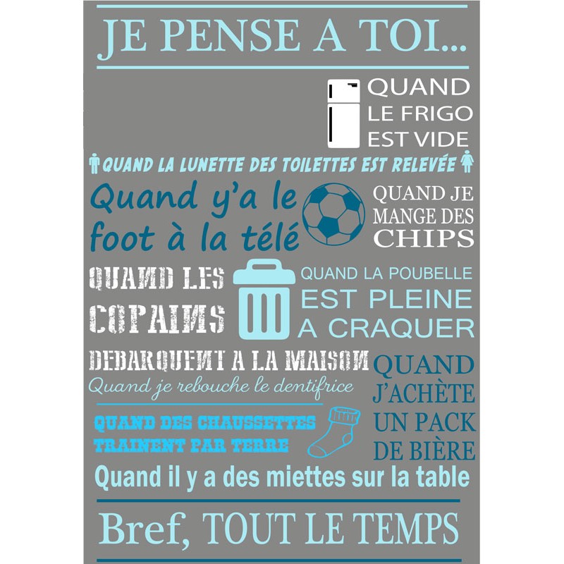 Plaque Humour Saint Valentin