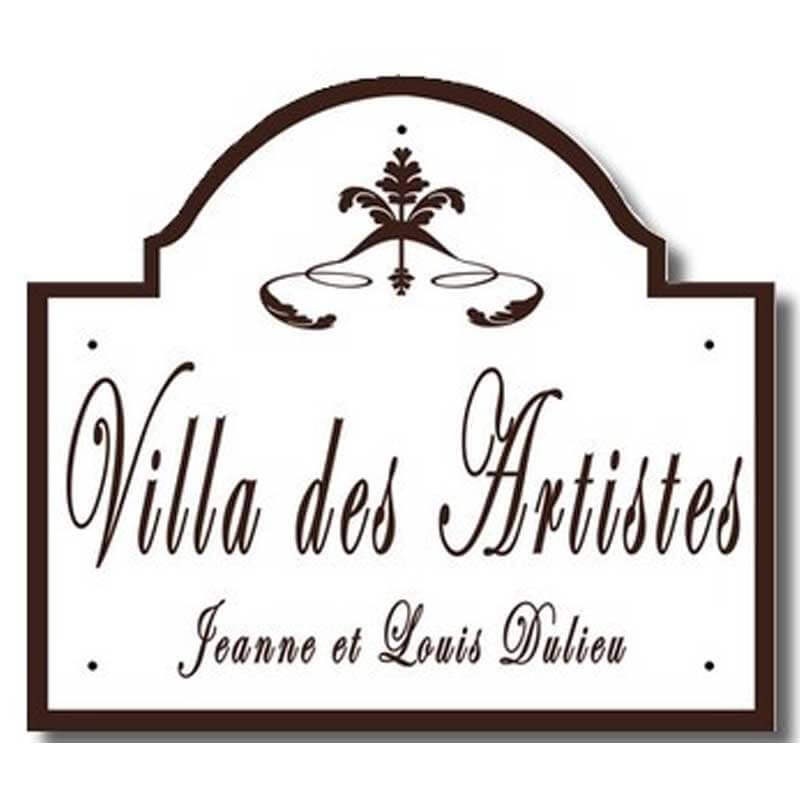 Plaque émaillée Fronton Rétro Plaque émaillée Fronton Rétro