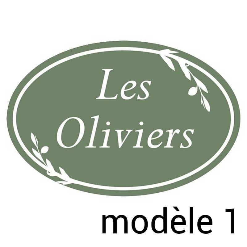 Plaque émaillée ovale Le Sud Plaque émaillée ovale Le Sud