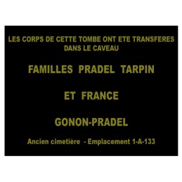 Commande GONON PRADEL