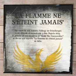 Plaque émail grimbergen