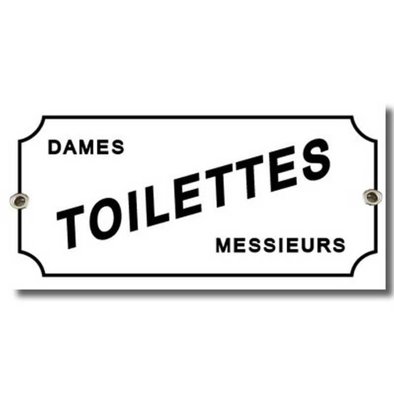 Toilettes WC en métal Aluminium Plaque Signe Porte Maison Bureau PUB 20x7.5cm 