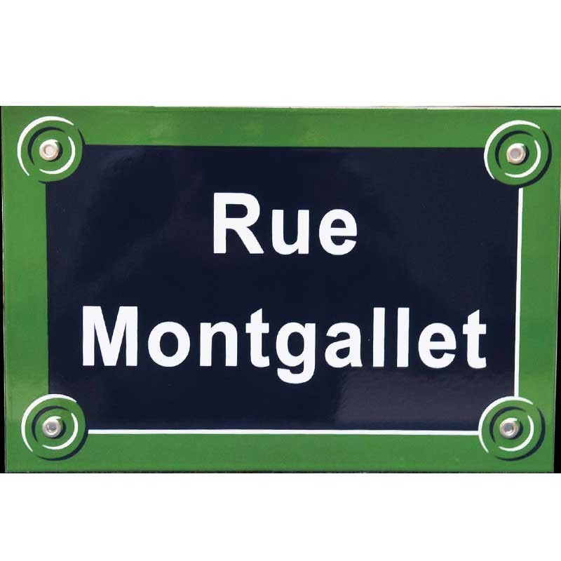 Plaque de rue Paris Plaque de rue Paris