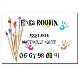 Panneau Assistante maternelle agréée en vente chez Boutique nounou