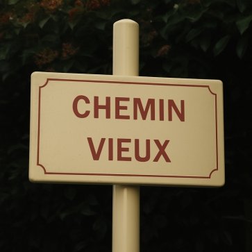 Panneau de rue émaillé pour poteau