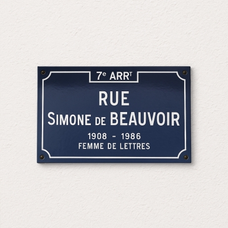 Plaque de rue Lyon