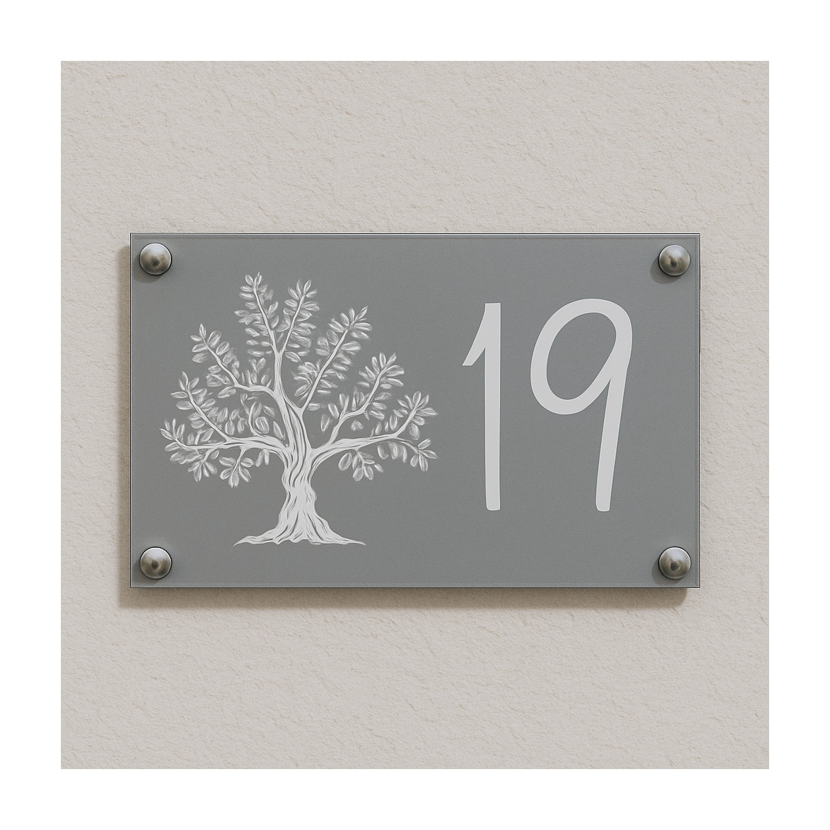 Plaque émaillée Olivier