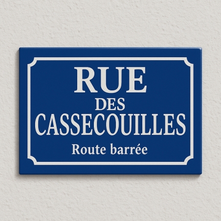 Plaque de rue RUE DES CASSECOUILLES