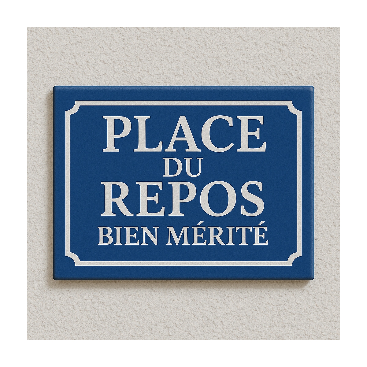 Plaque de rue PLACE DU REPOS