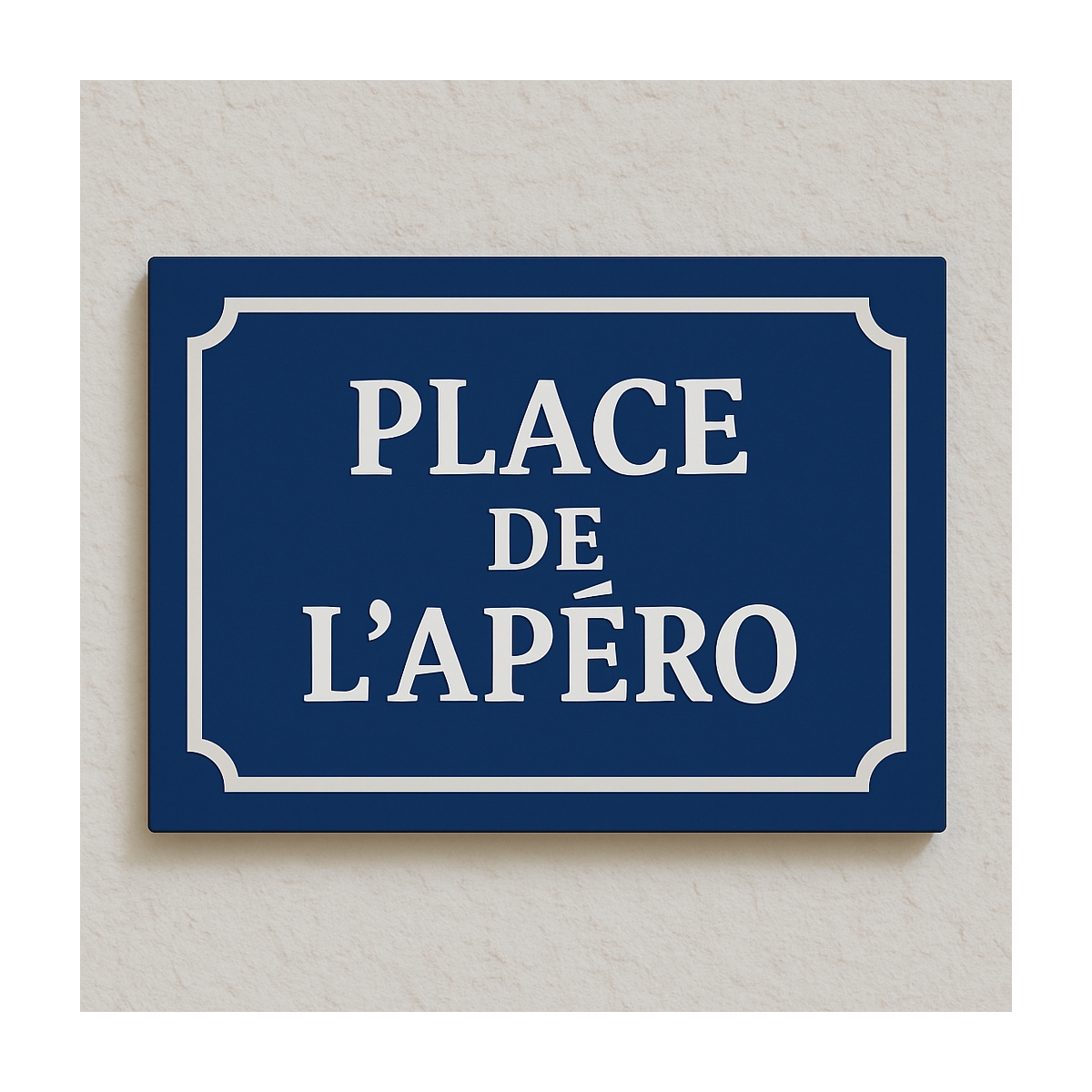 Plaque de rue Cadeau Intérieur