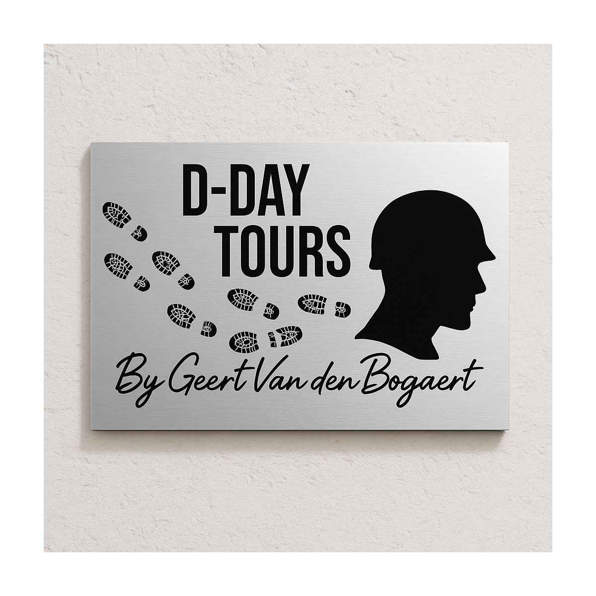 Plaque professionnelle aluminium personnalisée | Plaque Personnalisée