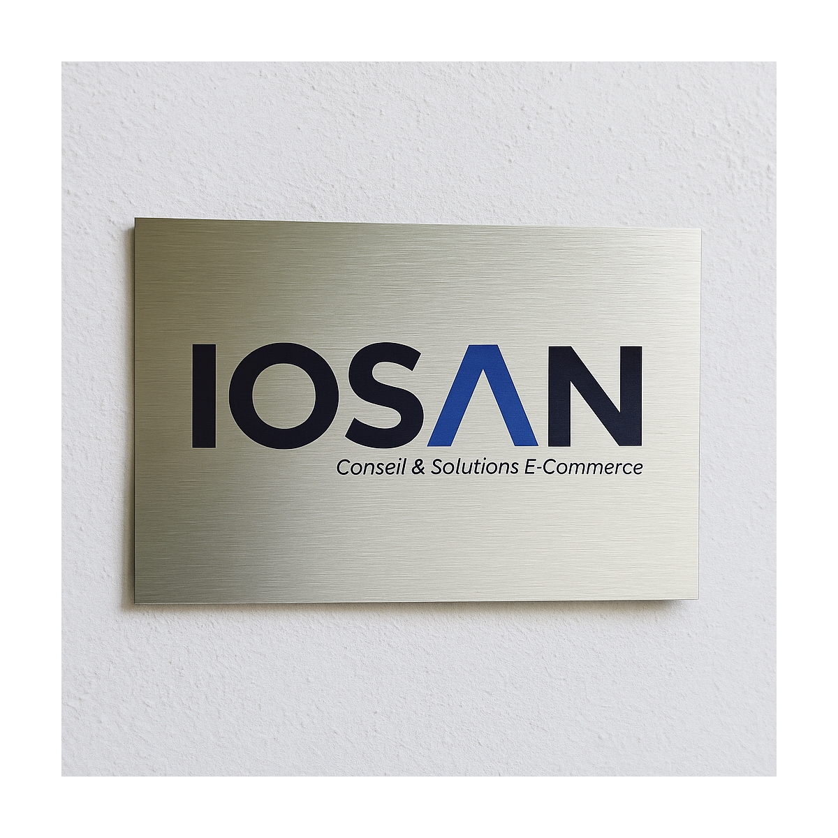 Plaque Aluminium Impression Quadri