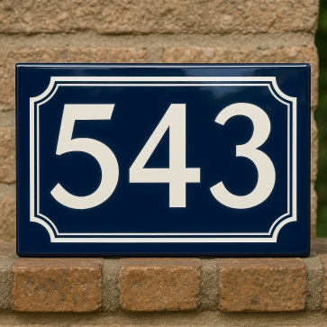 Numéro Acrylique Laqué