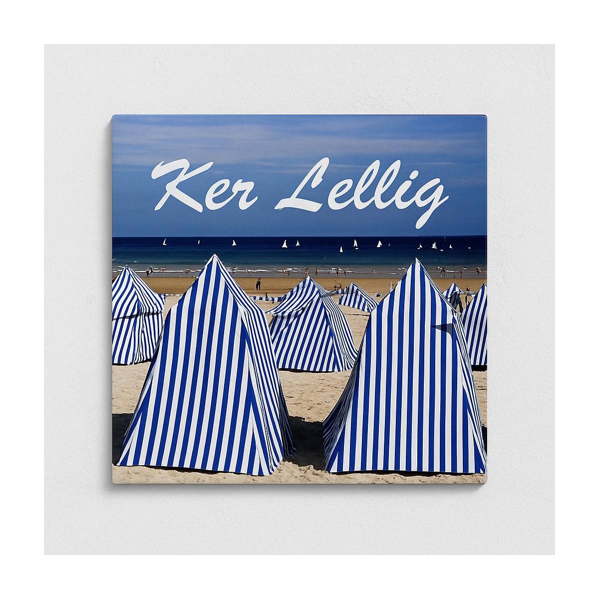 Impression d'image sur plaque aluminium | Plaque Personnalisée