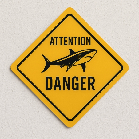 Plaque de signalisation Humoristique Australie | Plaque Personnalisée