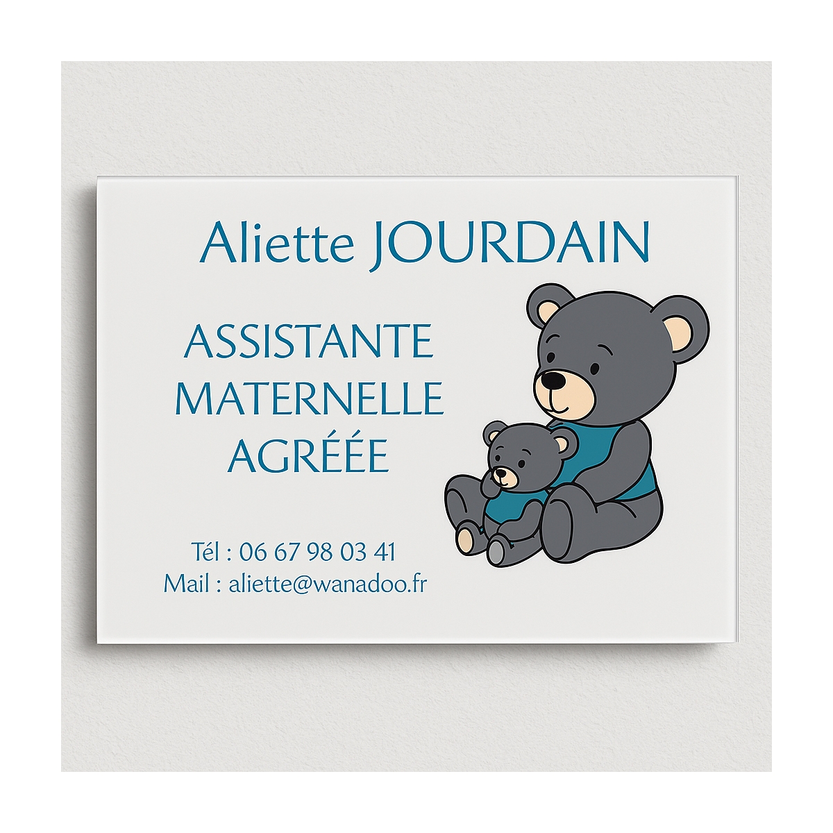 Assistante Maternelle - Ourson
