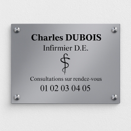 Plaque Infirmièr(e)