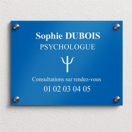Plaque Psychologue