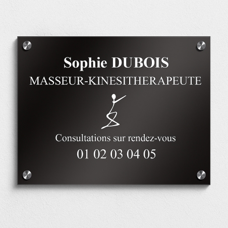 Plaque Masseur-Kinésithérapeute