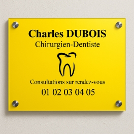 Plaque Dentiste