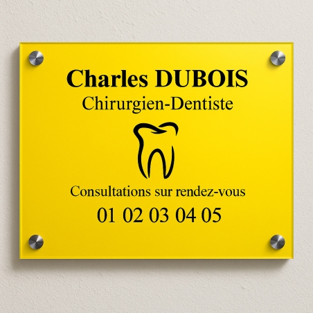 Plaque Dentiste