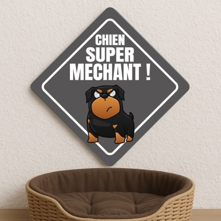 Panneau animaux carré avec photo | Plaque Personnalisée