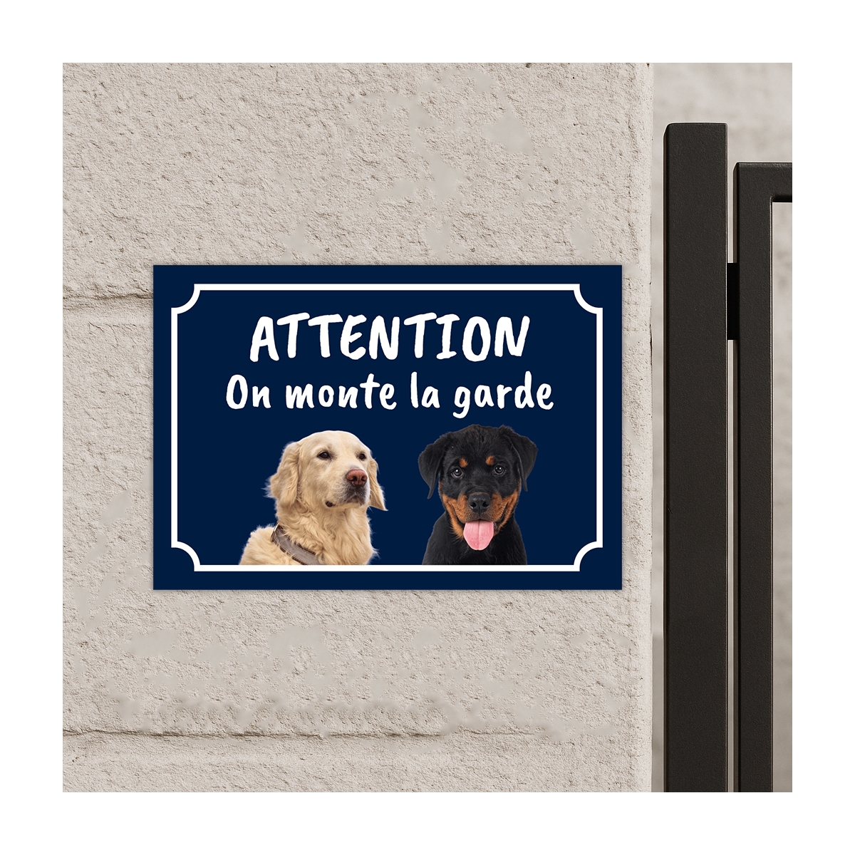 Plaque animaux