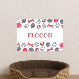 Plaque nom animaux à personnaliser | Plaque Personnalisée