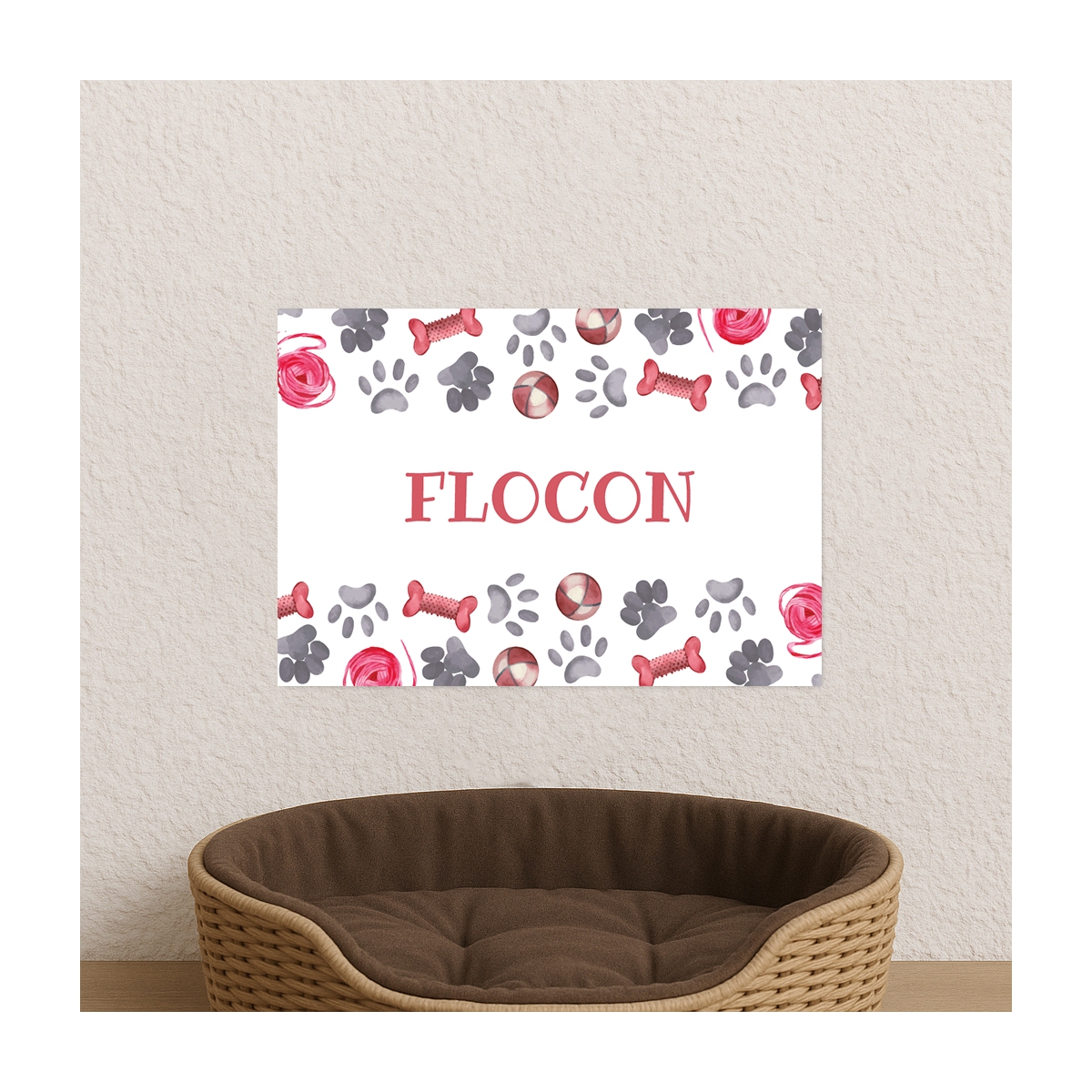 Plaque nom animaux à personnaliser | Plaque Personnalisée