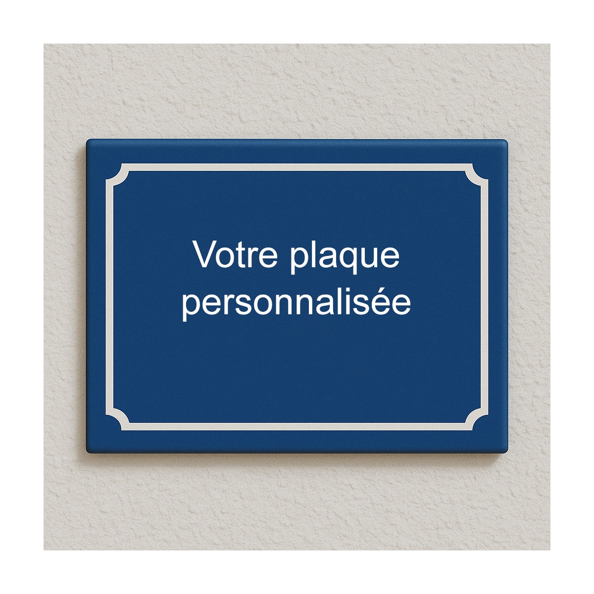 Plaque de rue humour aluminium à personnaliser | Plaque Personnalisée
