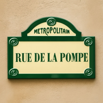 Plaque Station Métro