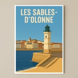 Plaque Sables d'Olonne