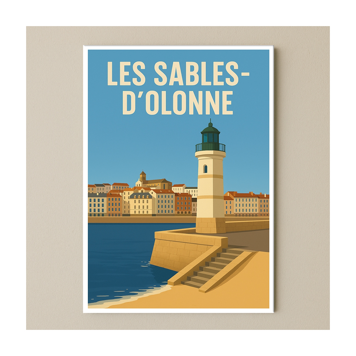 Plaque Sables d'Olonne