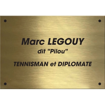 Commande LE LAGON DAKAR | Plaque Personnalisée