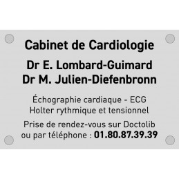 1 plaque Plexi 30x20cm - 1...