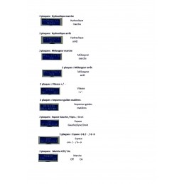 32 Plaques gravée 40x15mm -...