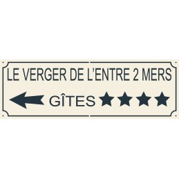 Plaque Emaillée - 120x40cm...