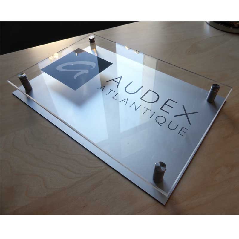 Plaque double Plexi/Alu Plaque double Plexi/Alu