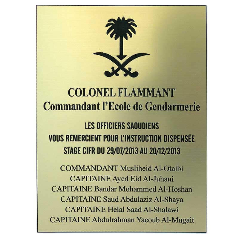 Plaque Professionnelle PVC - Plaque Gravée À Personnaliser