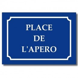 Plaque de rue cadeau