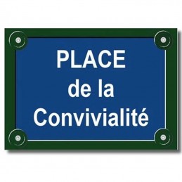 Plaque Parisienne PVC